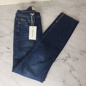 Frame Jeans Ali Highrise Cigarette Skinny Fit Blue Jeans 27 NWT